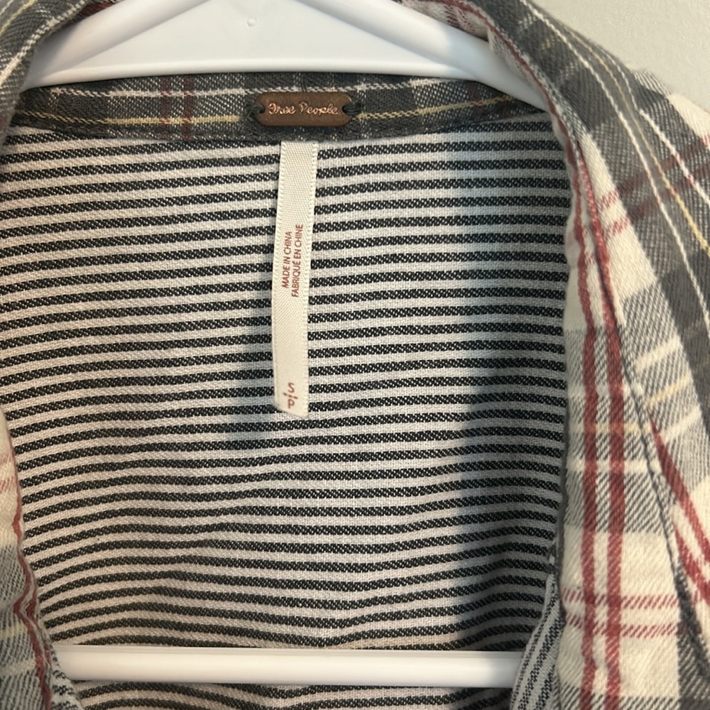 Free People Patch Work Flannel - image 2